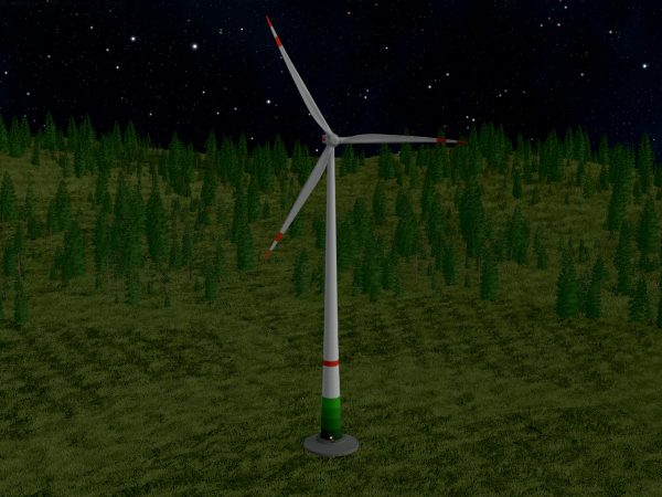 Windkraftanlage mit Fundament E1 H-160 Rotor-Durchmesser 138 m – Bild 10