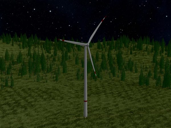 Windkraftanlage V1 H-175 Rotor-Durchmesser 172 m mit Animation – Bild 10