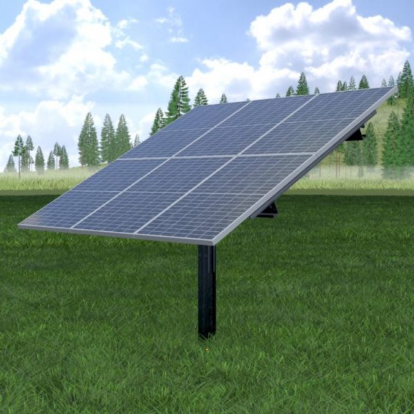 Agrar-Photovoltaik 120 Grad 4 m