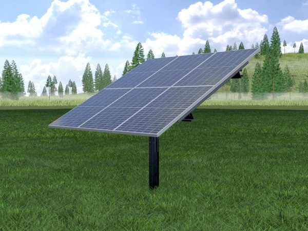 Agrar-Photovoltaik 120 Grad 4 m