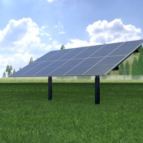 Agrar-Photovoltaik 120 Grad 8 m