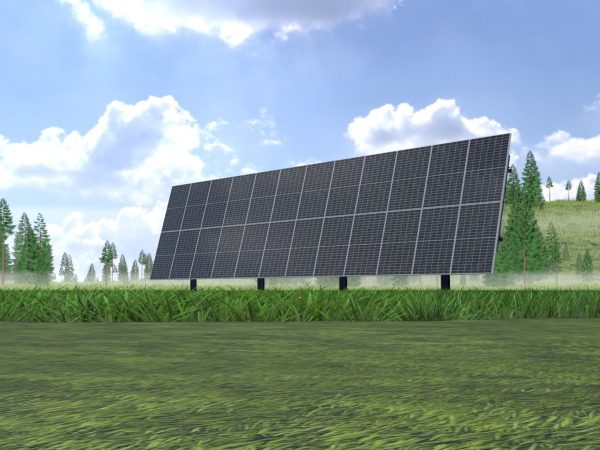 Agrar-Photovoltaik 165 Grad 16 m