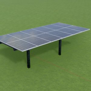 Agrar-Photovoltaik 90 Grad 8 m
