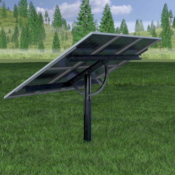 Agrar-Photovoltaik 120 Grad 4 m