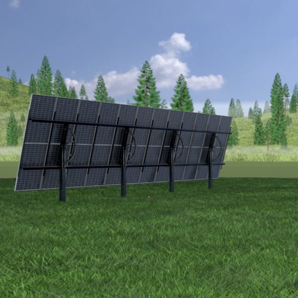 Agrar-Photovoltaik 165 Grad 16 m