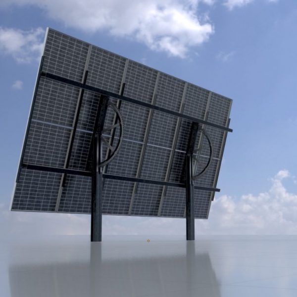 Agrar-Photovoltaik 165 Grad 8 m