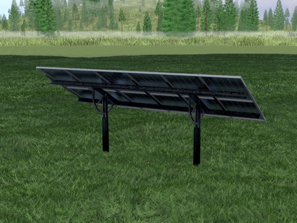 Agrar-Photovoltaik 120 Grad 8 m – Bild 3