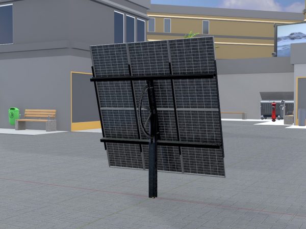 Agrar-Photovoltaik 165 Grad 4 m – Bild 3