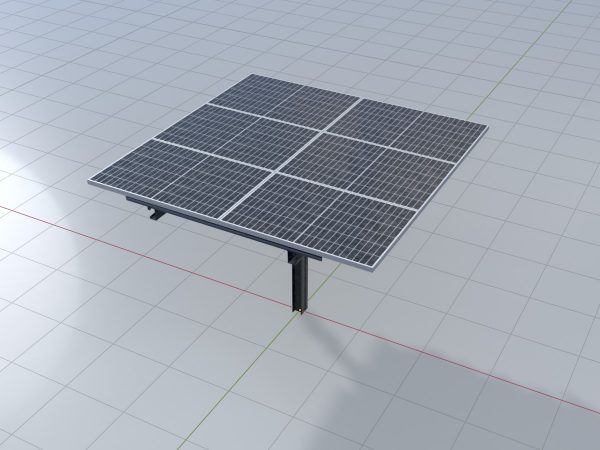 Agrar-Photovoltaik 90 Grad 4 m – Bild 3