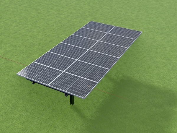Agrar-Photovoltaik 90 Grad 8 m – Bild 3