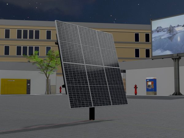 Agrar-Photovoltaik 165 Grad 4 m – Bild 4
