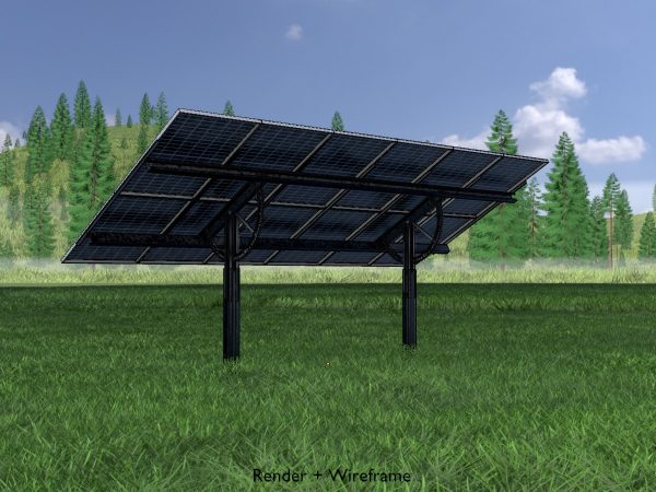 Agrar-Photovoltaik 120 Grad 8 m – Bild 5