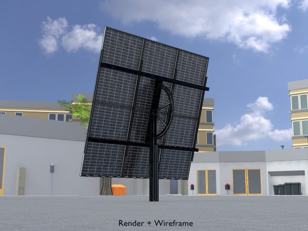 Agrar-Photovoltaik 165 Grad 4 m – Bild 5