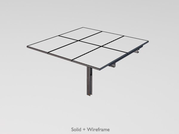 Agrar-Photovoltaik 90 Grad 4 m – Bild 7