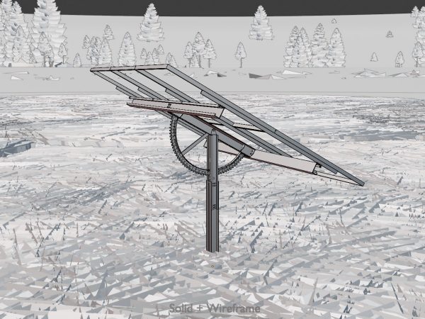Agrar-Photovoltaik 120 Grad 4 m – Bild 8