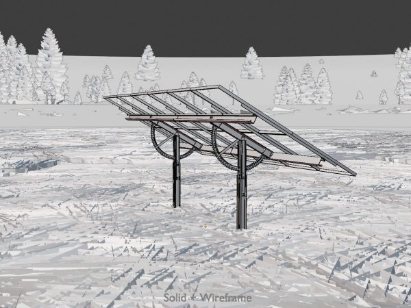 Agrar-Photovoltaik 120 Grad 8 m – Bild 8