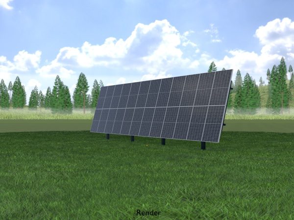 Agrar-Photovoltaik 165 Grad 16 m – Bild 9