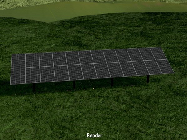 Agrar-Photovoltaik 120 Grad 16 m – Bild 10
