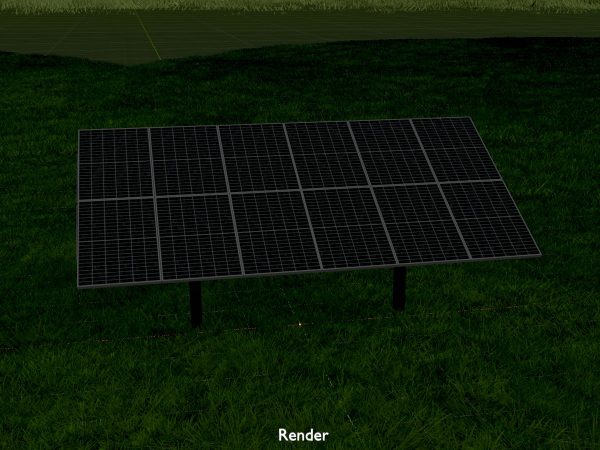 Agrar-Photovoltaik 120 Grad 8 m – Bild 10