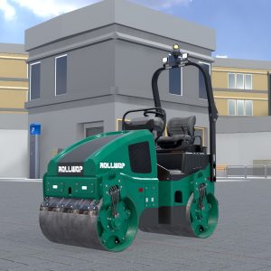 Road roller version-1 green