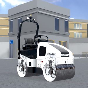 Road roller version-1 white
