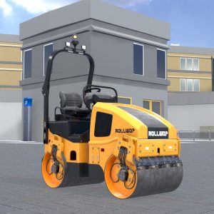 Road roller version-1 yellow