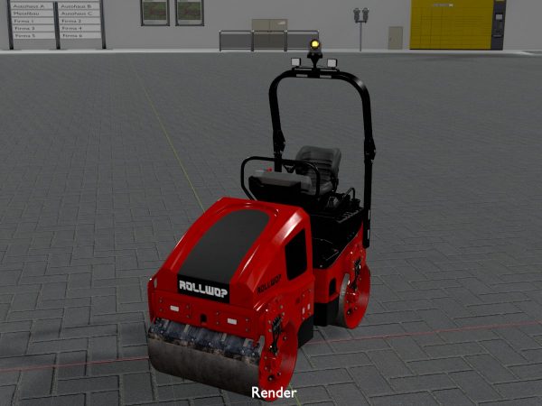 Straßenwalze Version-1 rot – Bild 10
