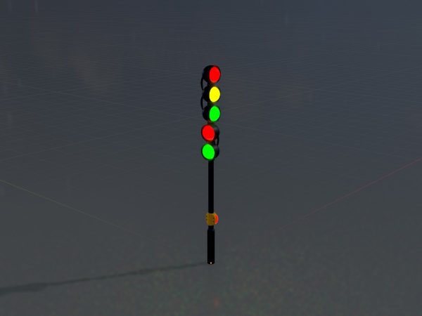 Kugelförmige stilisierte Verkehrsampel Design 4 – Bild 4