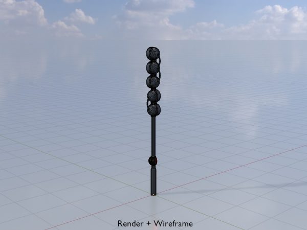 Kugelförmige stilisierte Verkehrsampel Design 4 – Bild 5