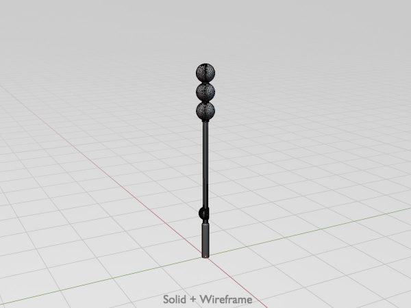 Kugelförmige stilisierte Verkehrsampel Design 2 – Bild 8