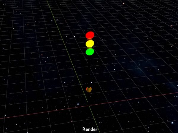 Kugelförmig stilisierte Verkehrsampel Design 1 – Bild 10