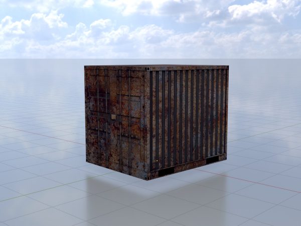 Schiffscontainer rostig 10 Fuß