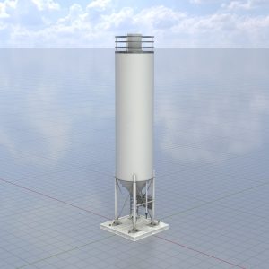Industrial cement silo version-1