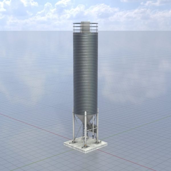 Industrielles Zementsilo Version-2