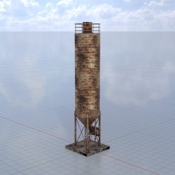 Industrielles Zementsilo Version-3