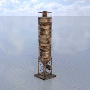 Industrielles Zementsilo Version-3