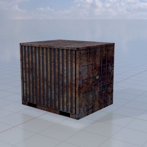 Schiffscontainer rostig 10 Fuß