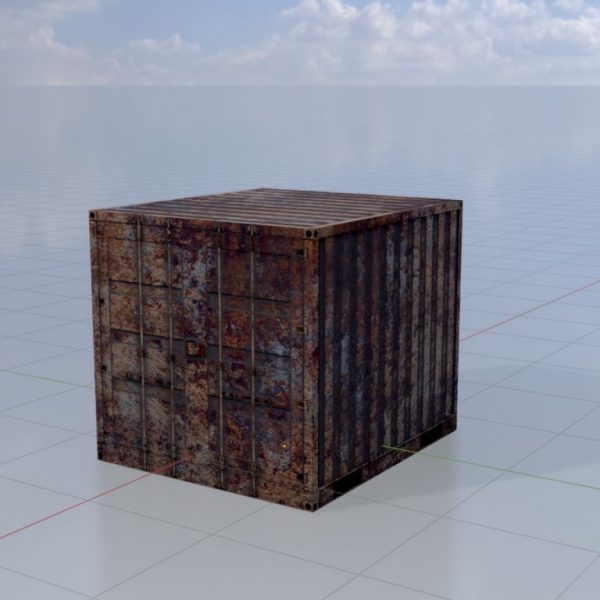 Schiffscontainer rostig 6 Fuß