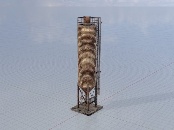 Industrielles Zementsilo Version-3 – Bild 2