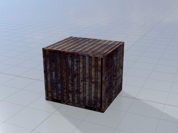 Schiffscontainer rostig 6 Fuß – Bild 3