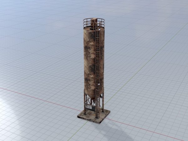 Industrielles Zementsilo Version-3 – Bild 3
