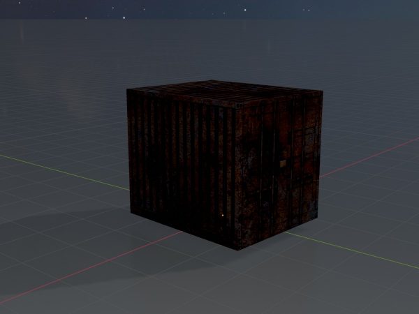 Schiffscontainer rostig 10 Fuß – Bild 4