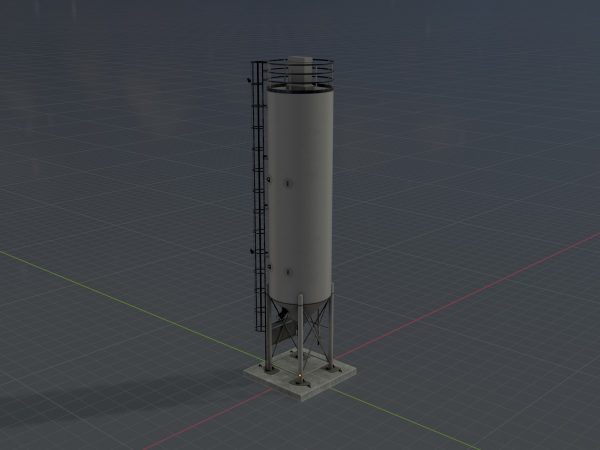 Industrielles Zementsilo Version-1 – Bild 4