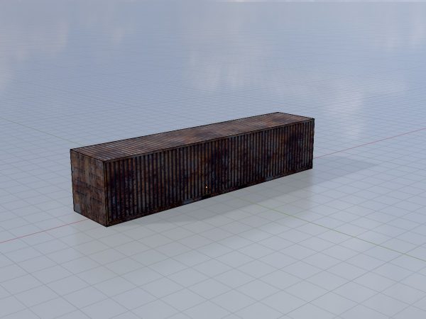 Schiffscontainer rostig 40 Fuß – Bild 5