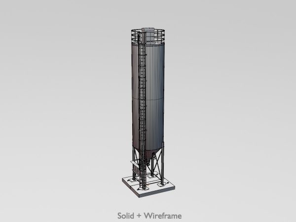 Industrielles Zementsilo Version-2 – Bild 8