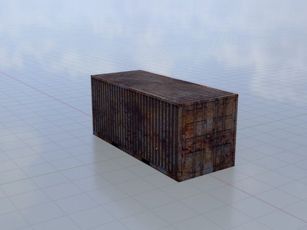 Schiffscontainer rostig 20 Fuß – Bild 9