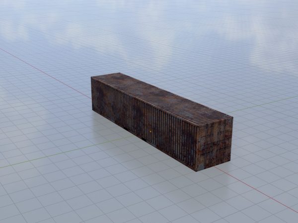 Schiffscontainer rostig 40 Fuß – Bild 9