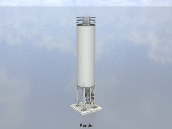 Industrielles Zementsilo Version-1 – Bild 9