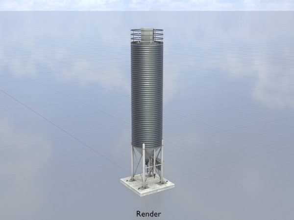 Industrielles Zementsilo Version-2 – Bild 9