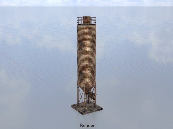 Industrielles Zementsilo Version-3 – Bild 9